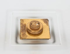 French Modernist Ceiling Fixture by Martin et Guenier