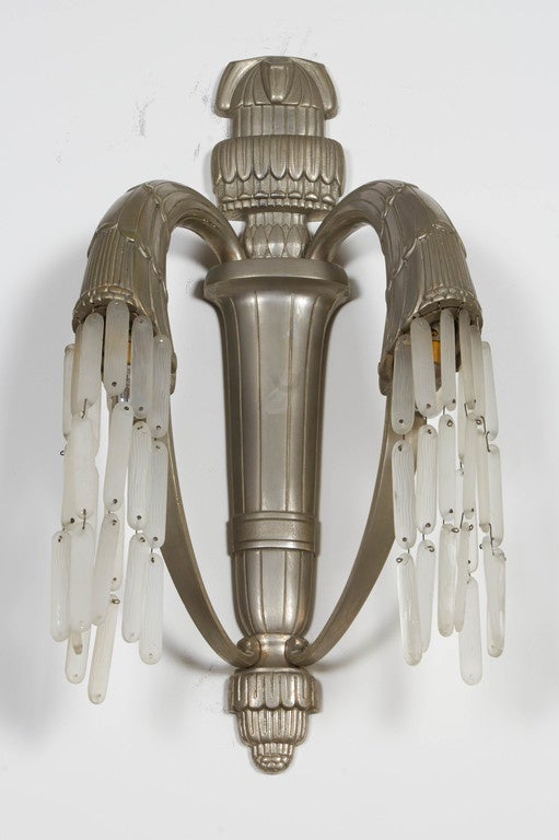 Art Deco Wall Sconces by Simonet 1