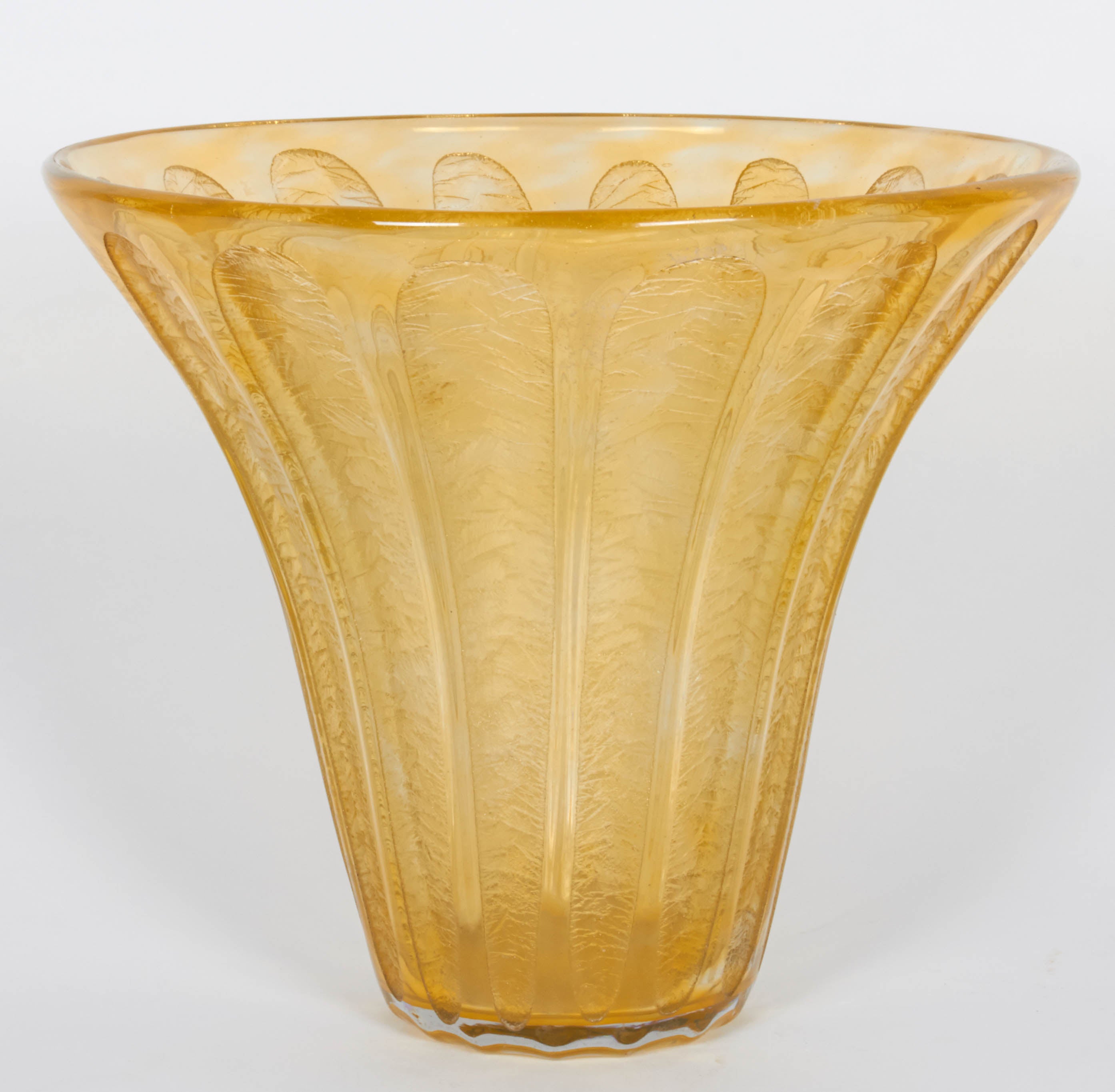 French Art Deco Vase by Daum Nancy