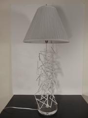 Angular Momentum Table Lamp by Lou Blass- Made in The USA