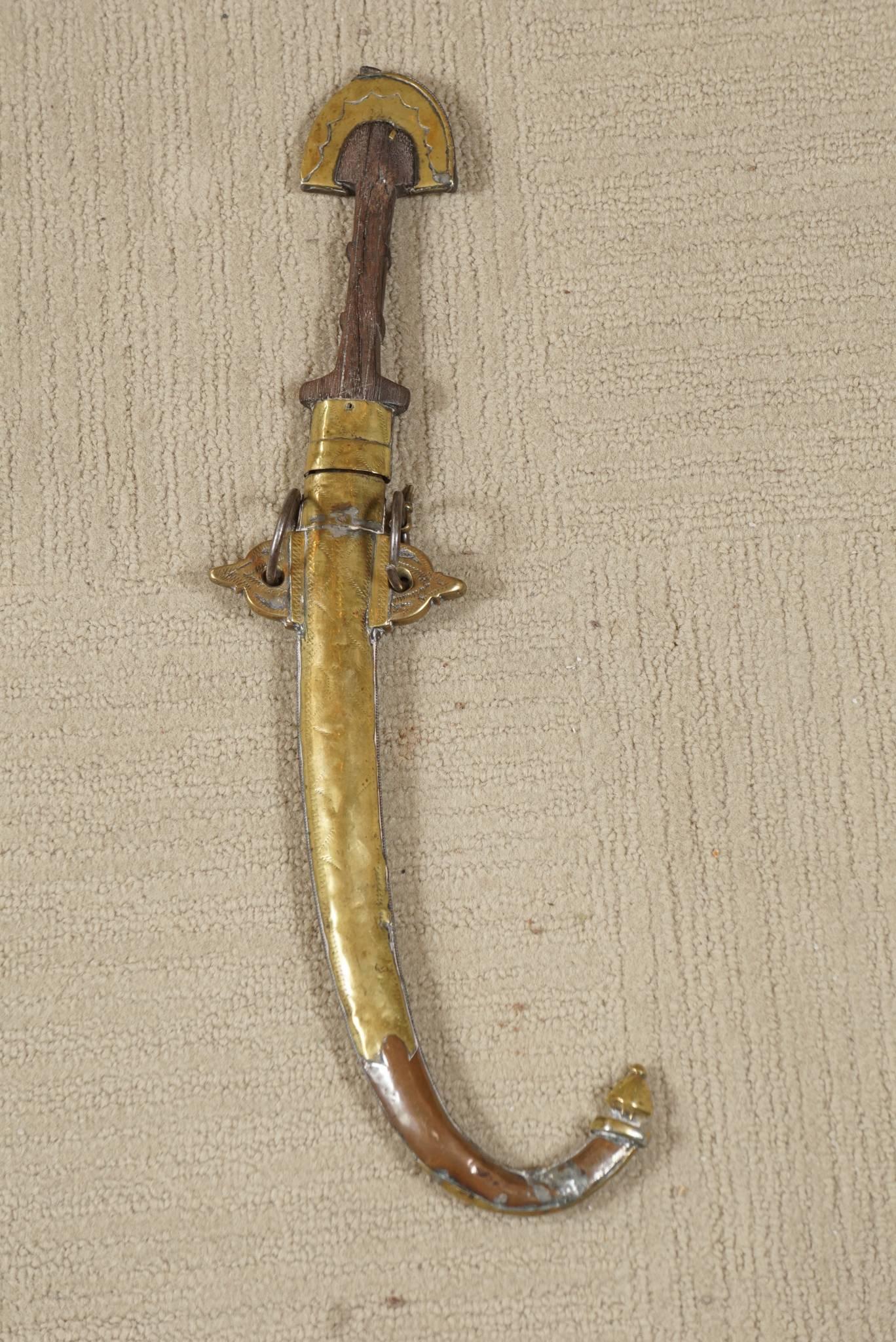 Unknown 19th Century Syrian Dagger For Sale