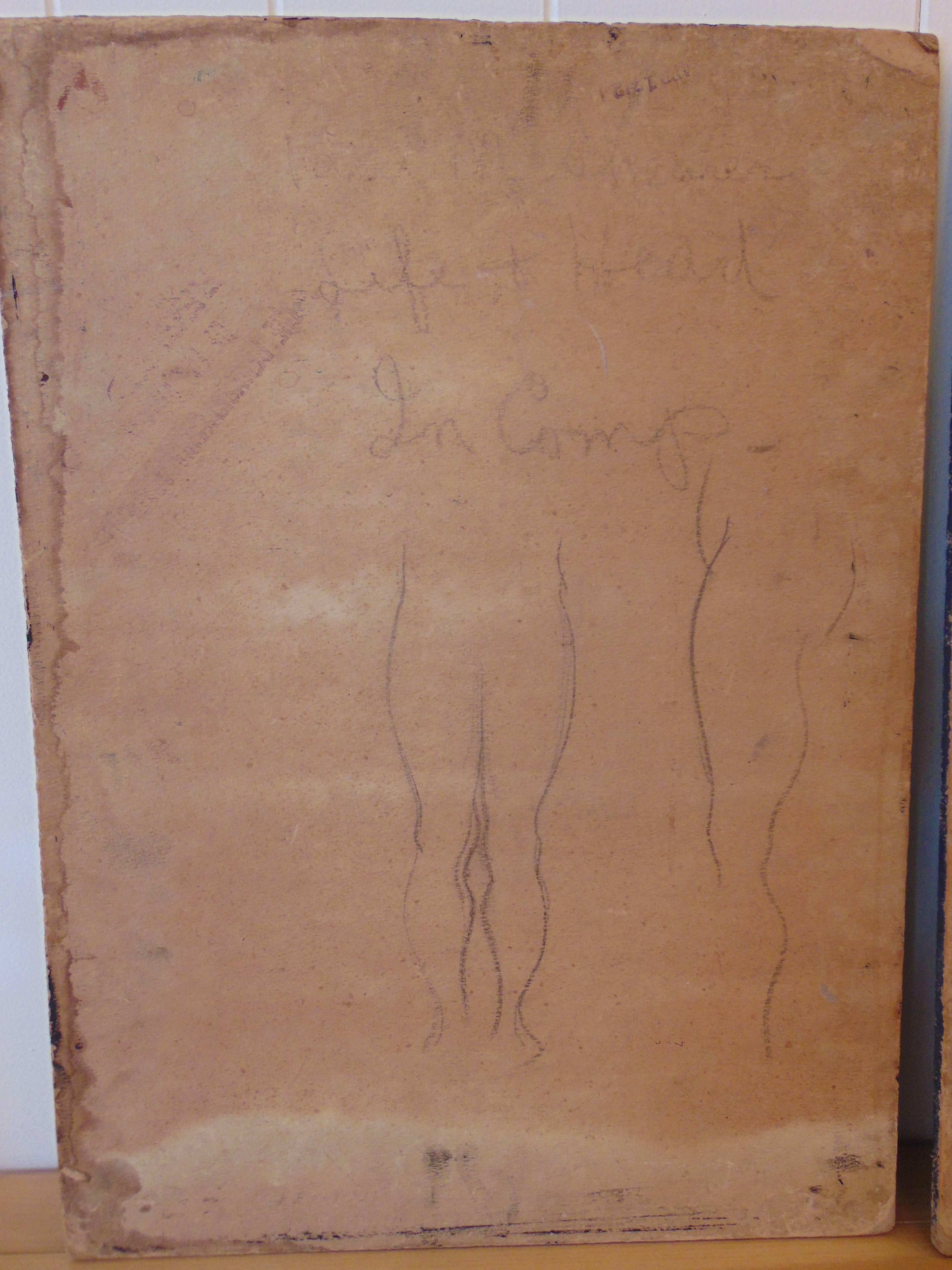 Mid-Century Modern Pair of Acedemic Male Nudes from the 1920s