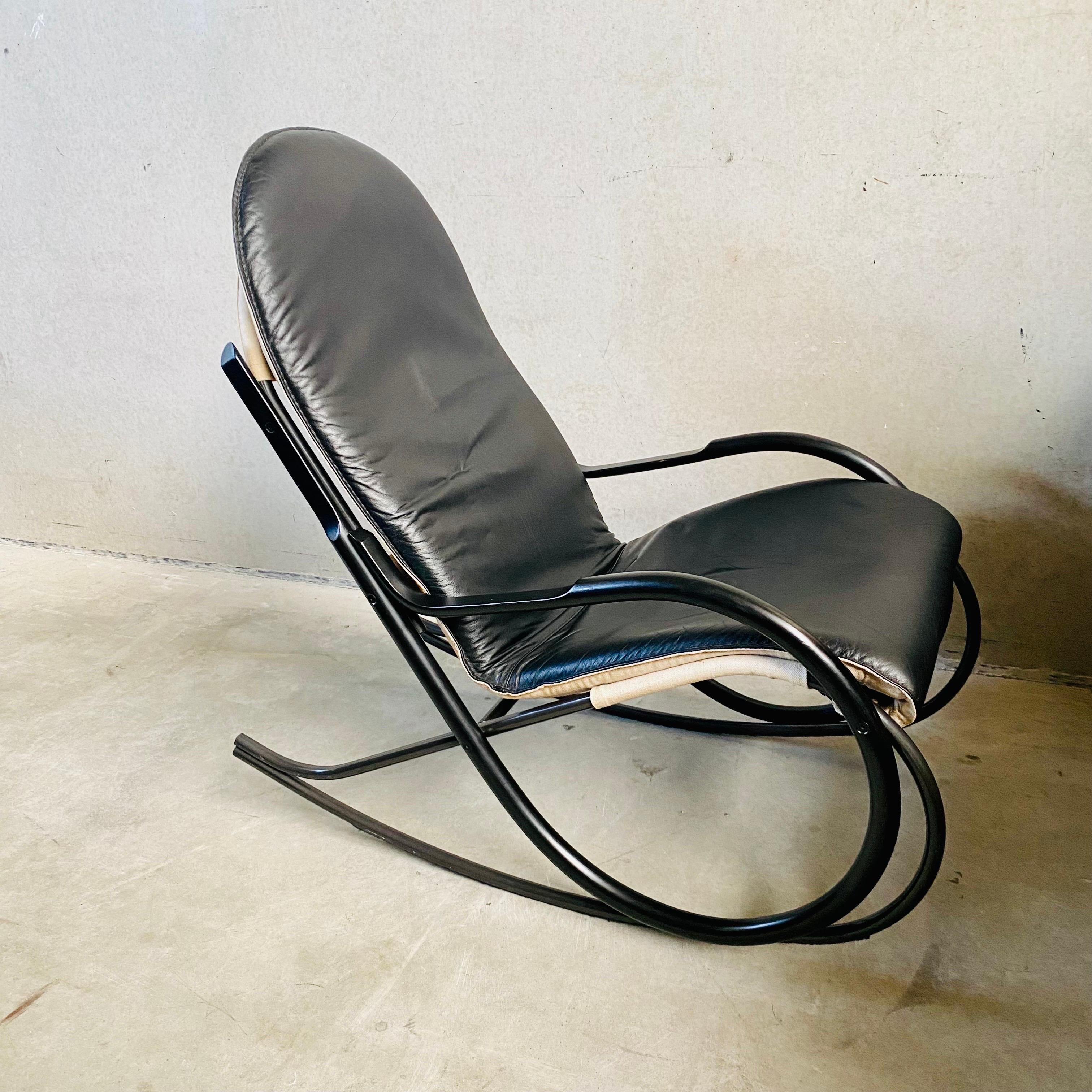 Mid-Century Modern Rocking Chair 