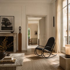 Rocking Chair "NONNA" by Paul Tuttle for Strässle International, Switserland 70s