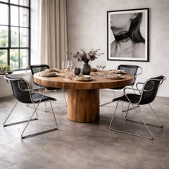 4 x Castelli "PENELOPE" Dining Chairs By Charles Pollock Italy 1980