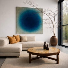 Round Brutalist Ceramic Coffee Table by Roger Capron, France 1960