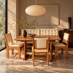 Modernistisches Esszimmer-Set im Art-Déco-Stil aus Eiche von Bas Van Pelt für „My Home“, Niederlande, 1932