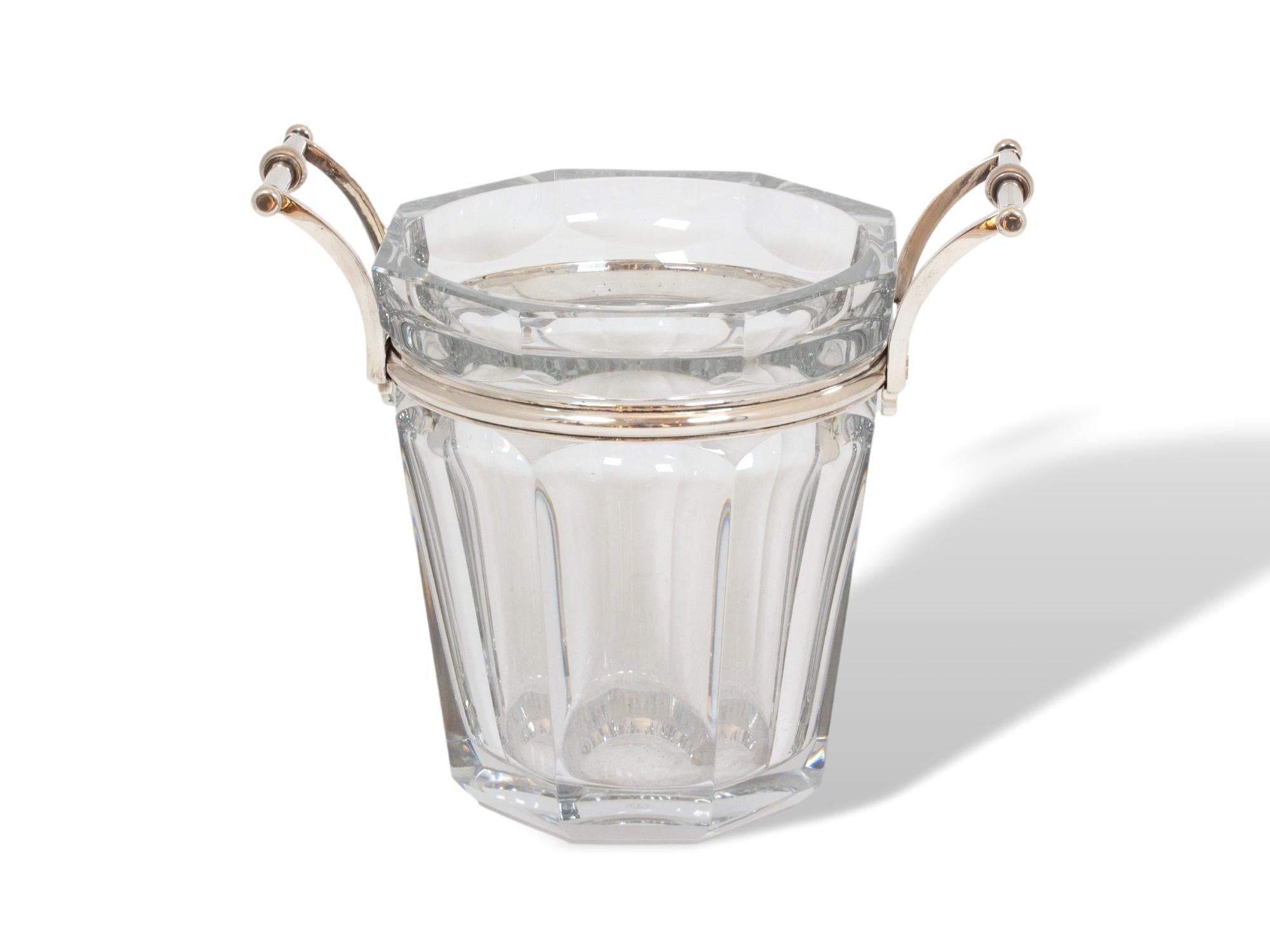 Baccarat Kristall Champagner Kühler (Gegossen) im Angebot