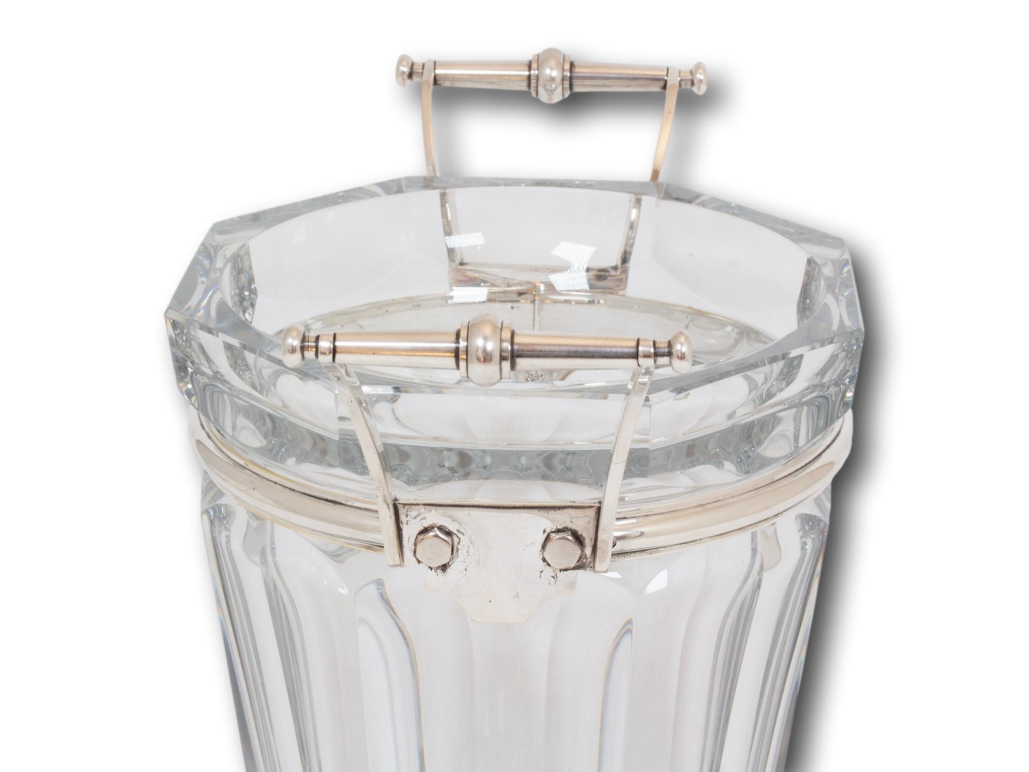Baccarat Kristall Champagner Kühler (20. Jahrhundert) im Angebot