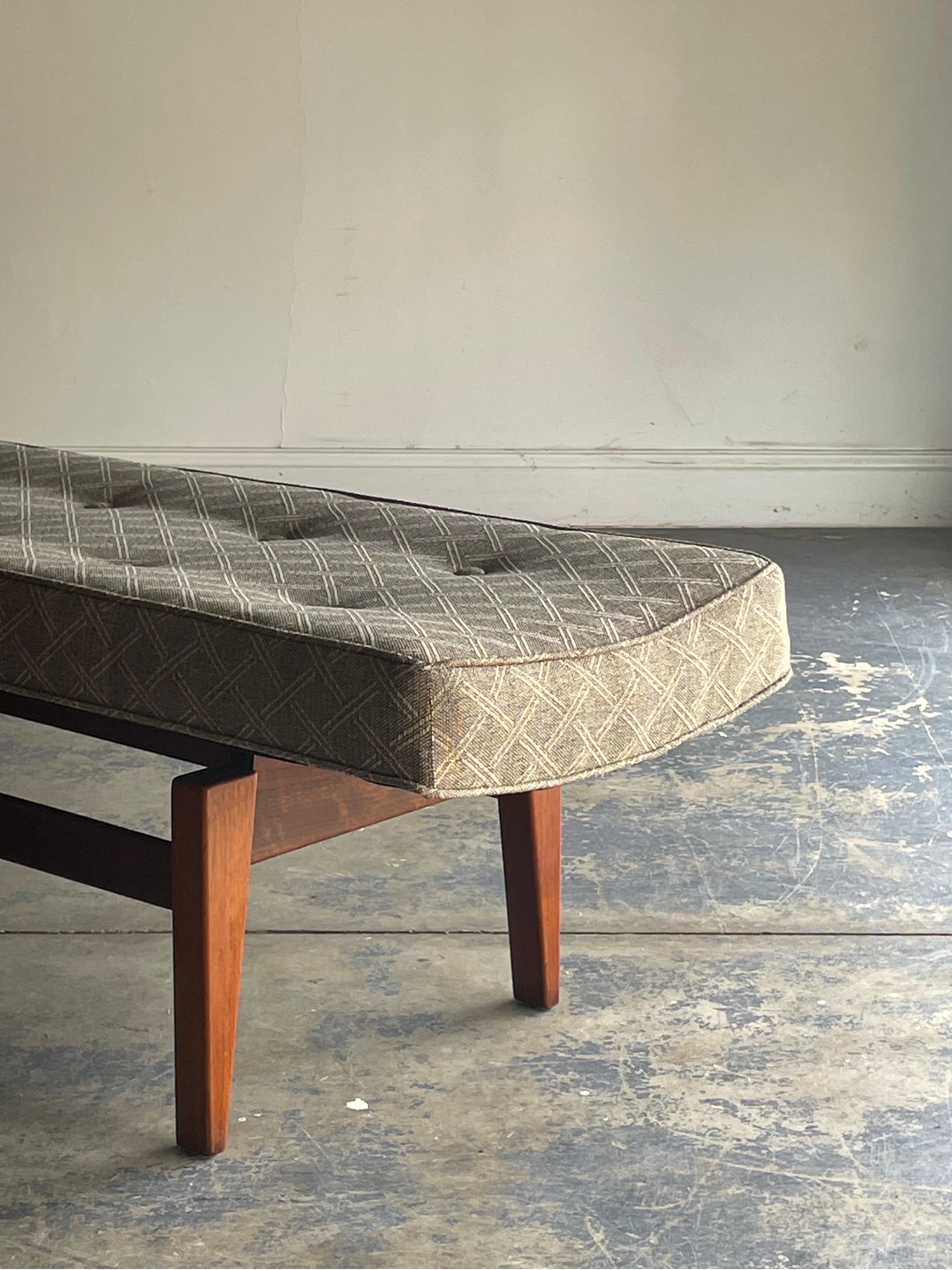 Mid-20th Century Jens Risom Six Foot (6 ft) Floating Bench
