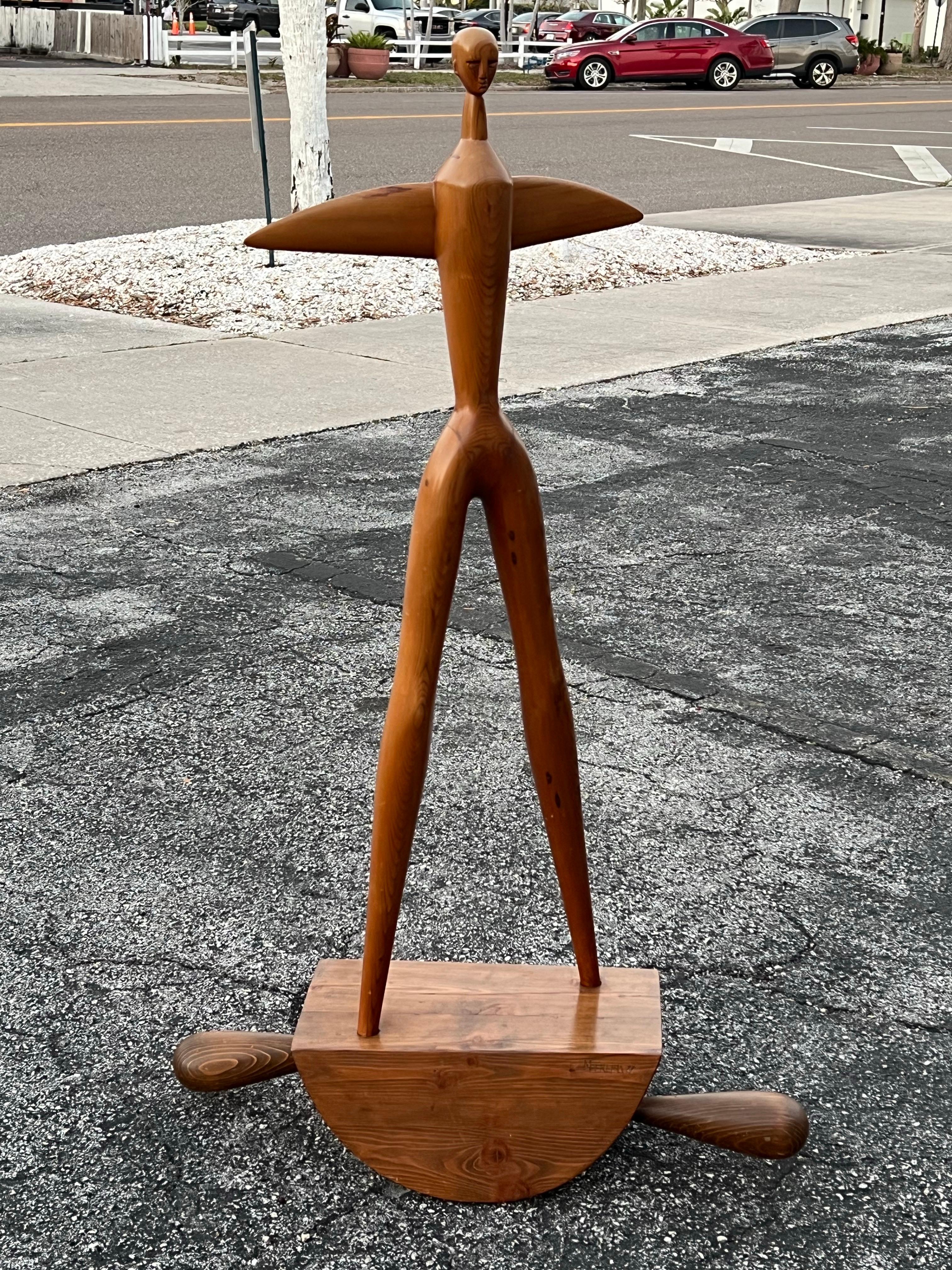 Una gran escultura figurativa de Manuel Pereira da Silva 1979 en venta 7
