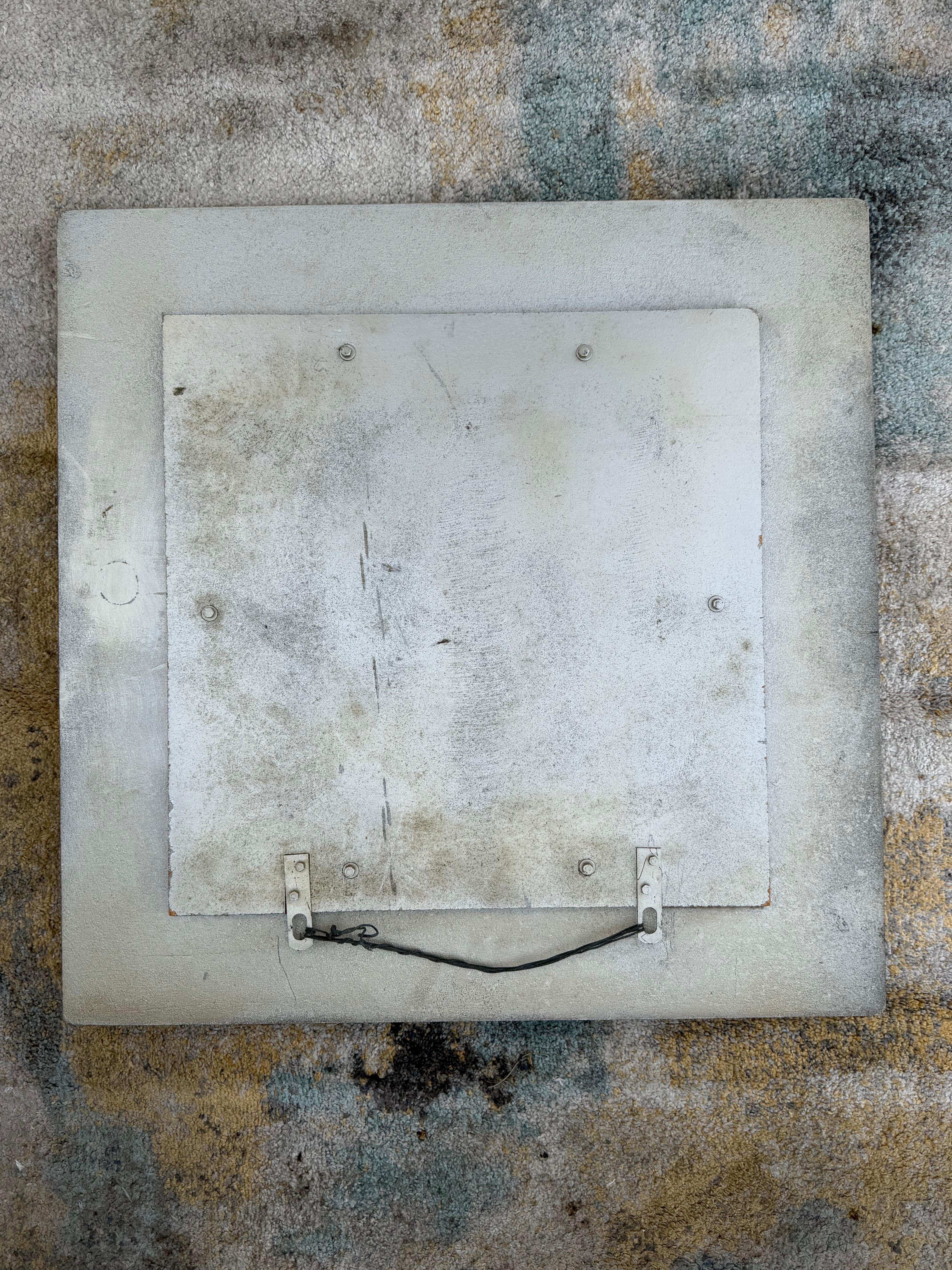 Fine XX secolo Uno specchio in alluminio acidato di Lorenzo Burchiellaro in vendita