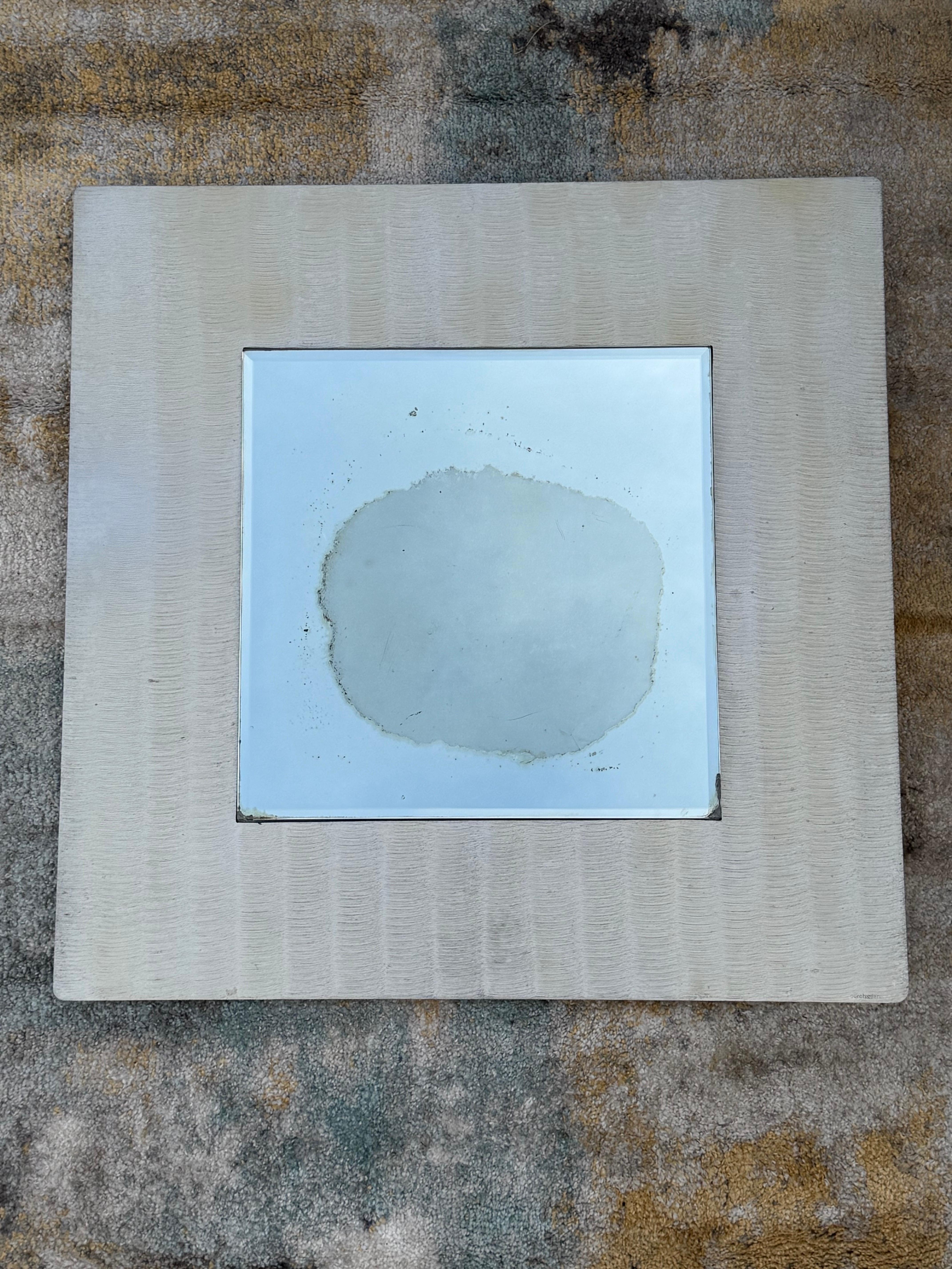 Uno specchio in alluminio acidato di Lorenzo Burchiellaro In condizioni buone in vendita a St.Petersburg, FL