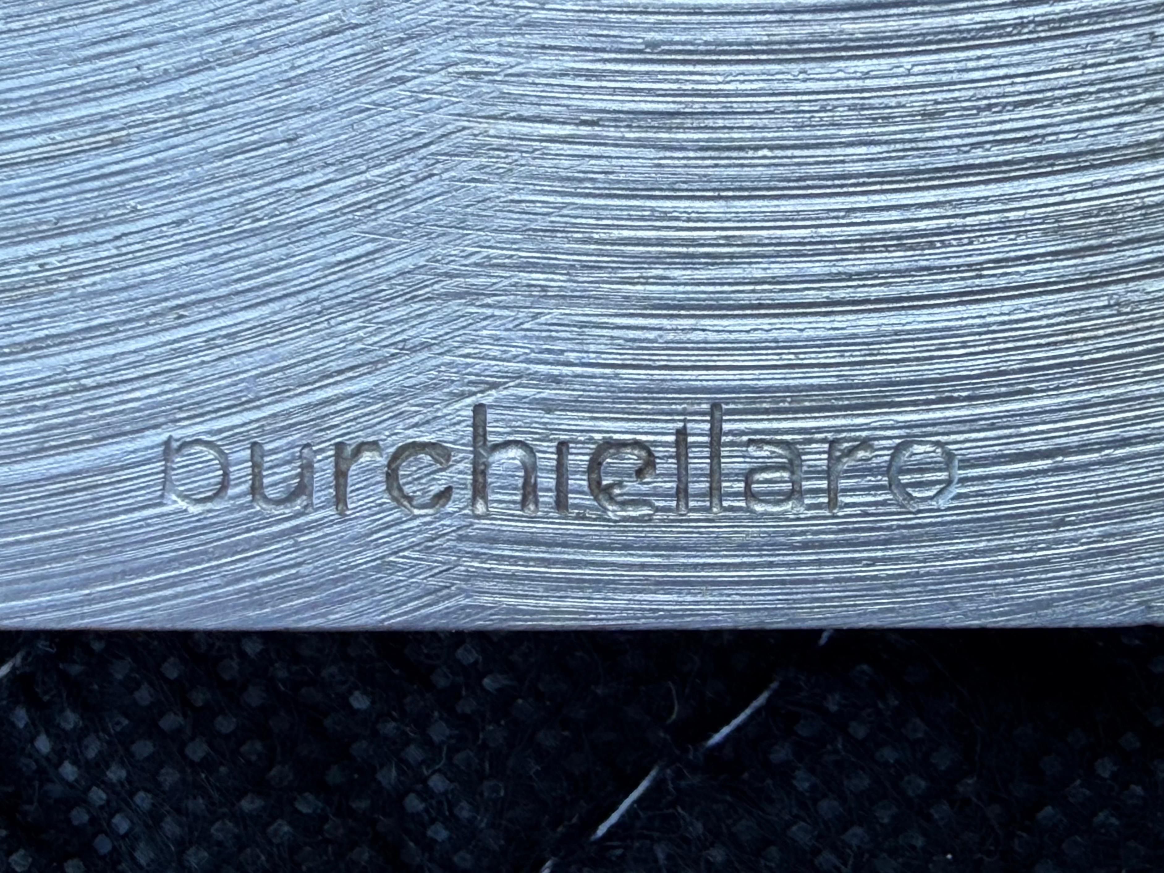 Uno specchio in alluminio acidato di Lorenzo Burchiellaro in vendita 1