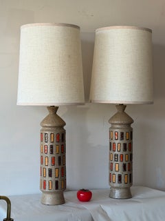 Coppia di insolite lampade Bitossi