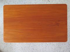 Hans Wegner Beistelltisch für Andreas Tuck mit Messingträgern