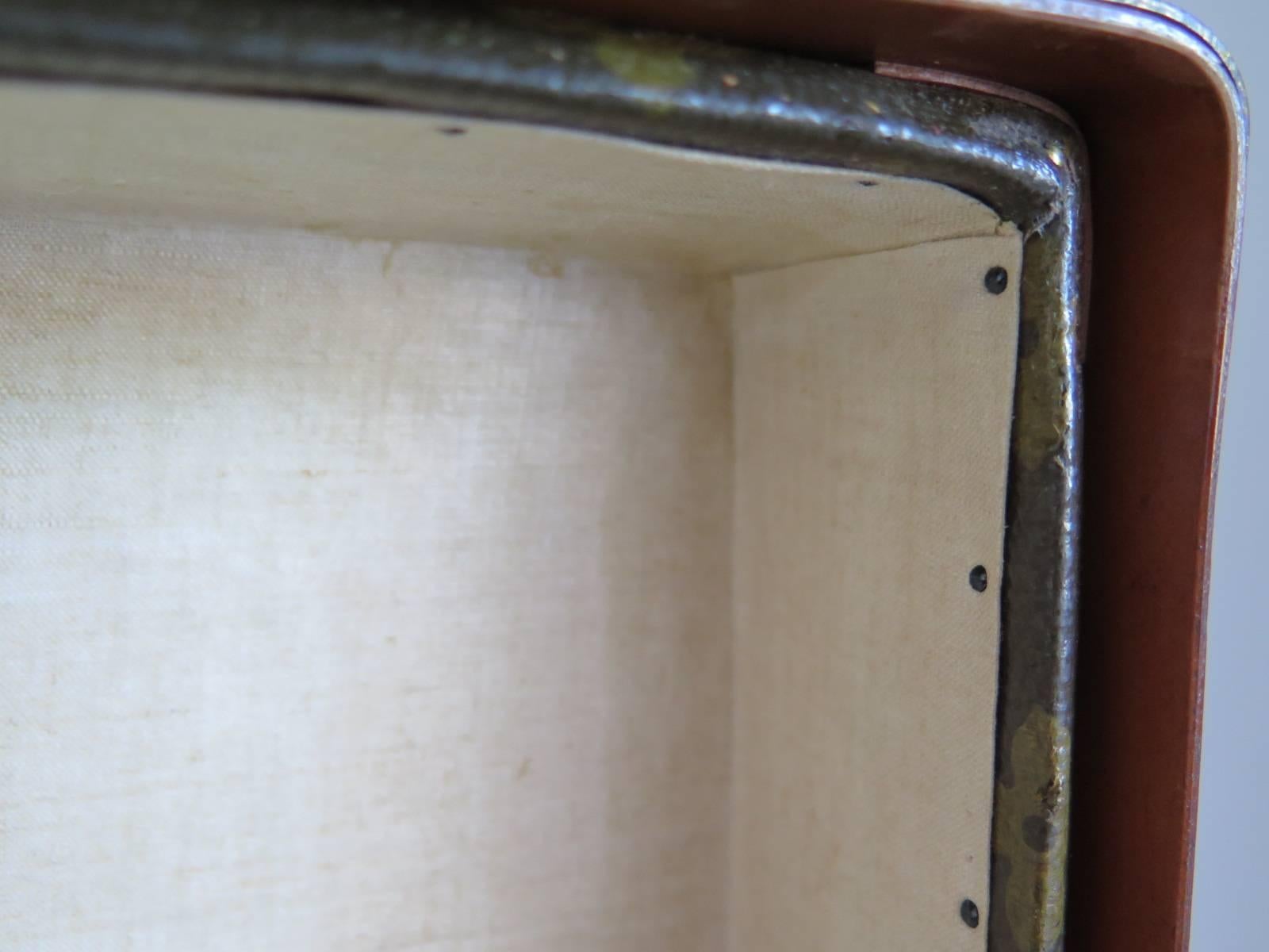 Rare Louis Vuitton Monogram Travel Case, 1940s, Vichy, France In Good Condition In St.Petersburg, FL
