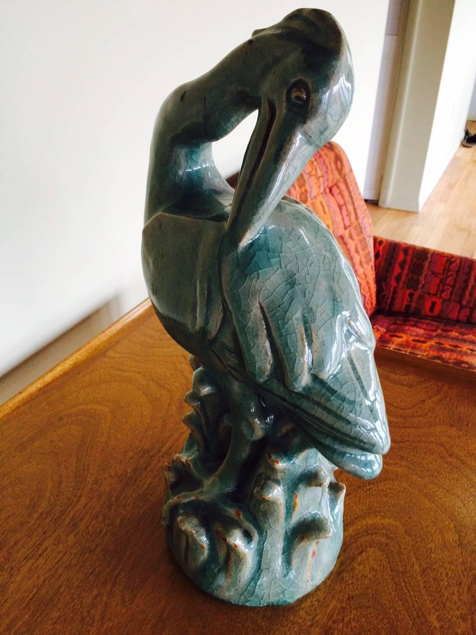 Sculpture de héron de Royal Copenhagen en vente 2