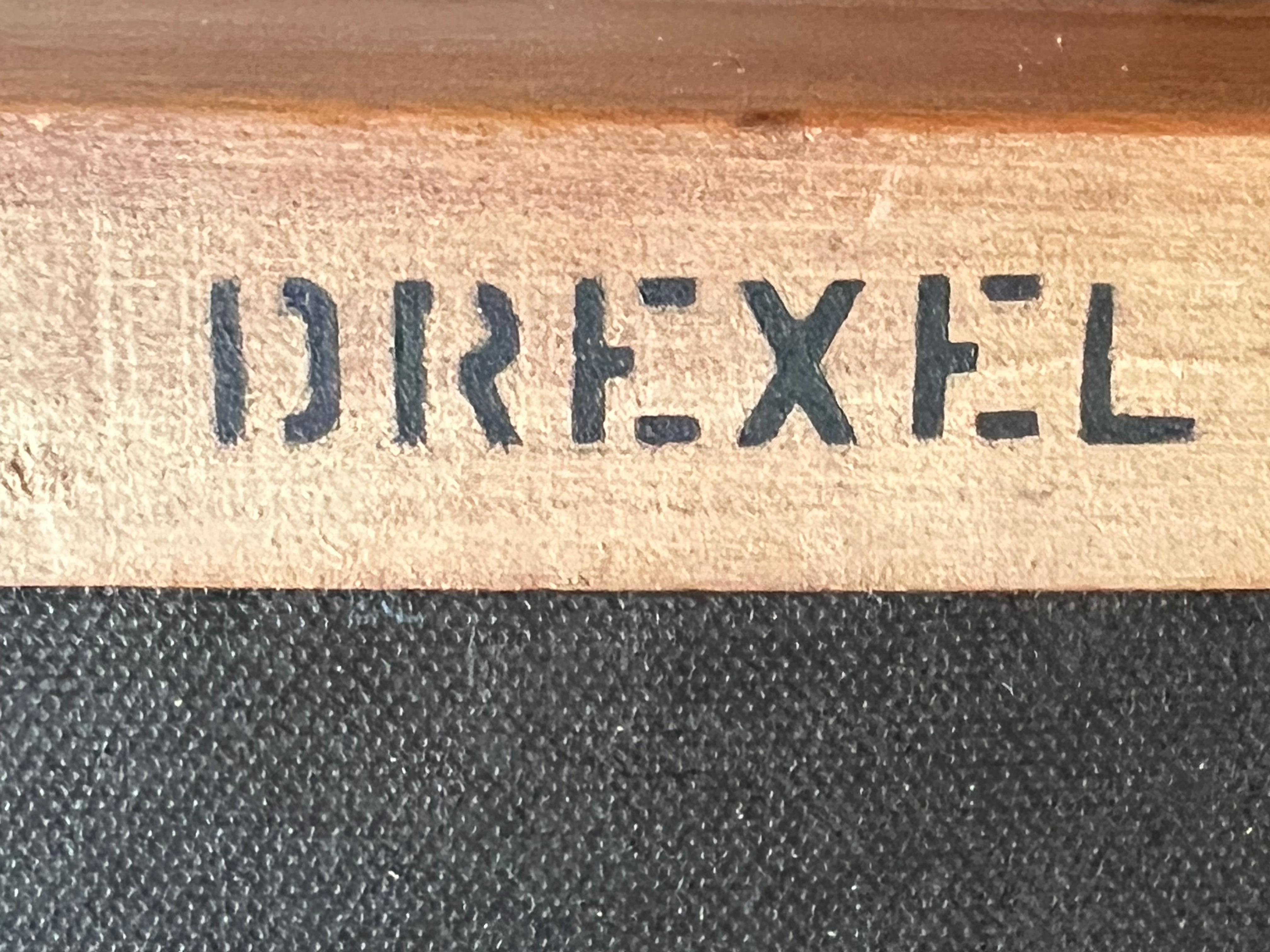Edward Wormley für Drexel Precedent Bank mit gepolstertem Sitz ca' 1950's im Angebot 8