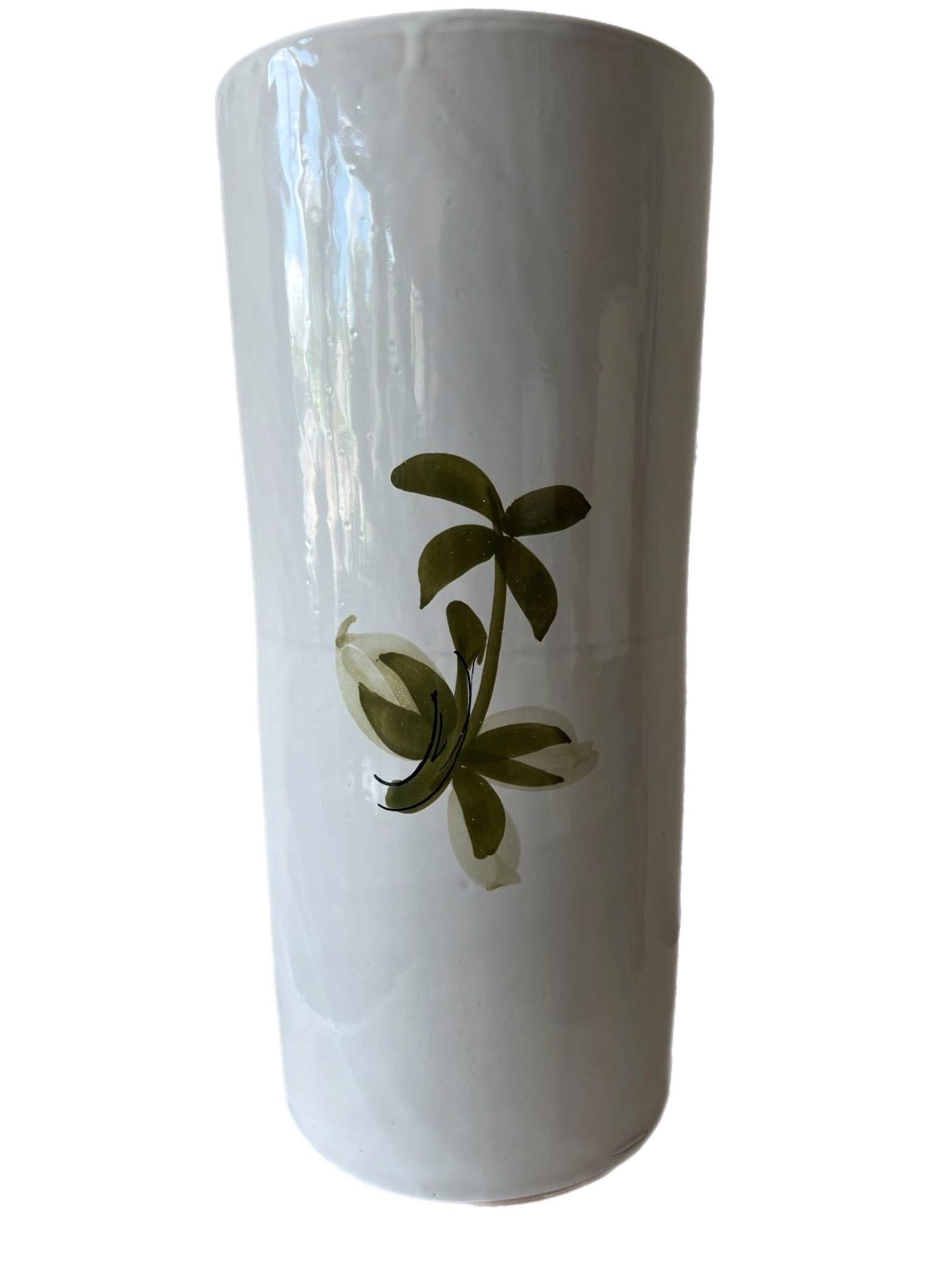 Portaombrelli in ceramica anni '70 dipinto a mano in vendita 6