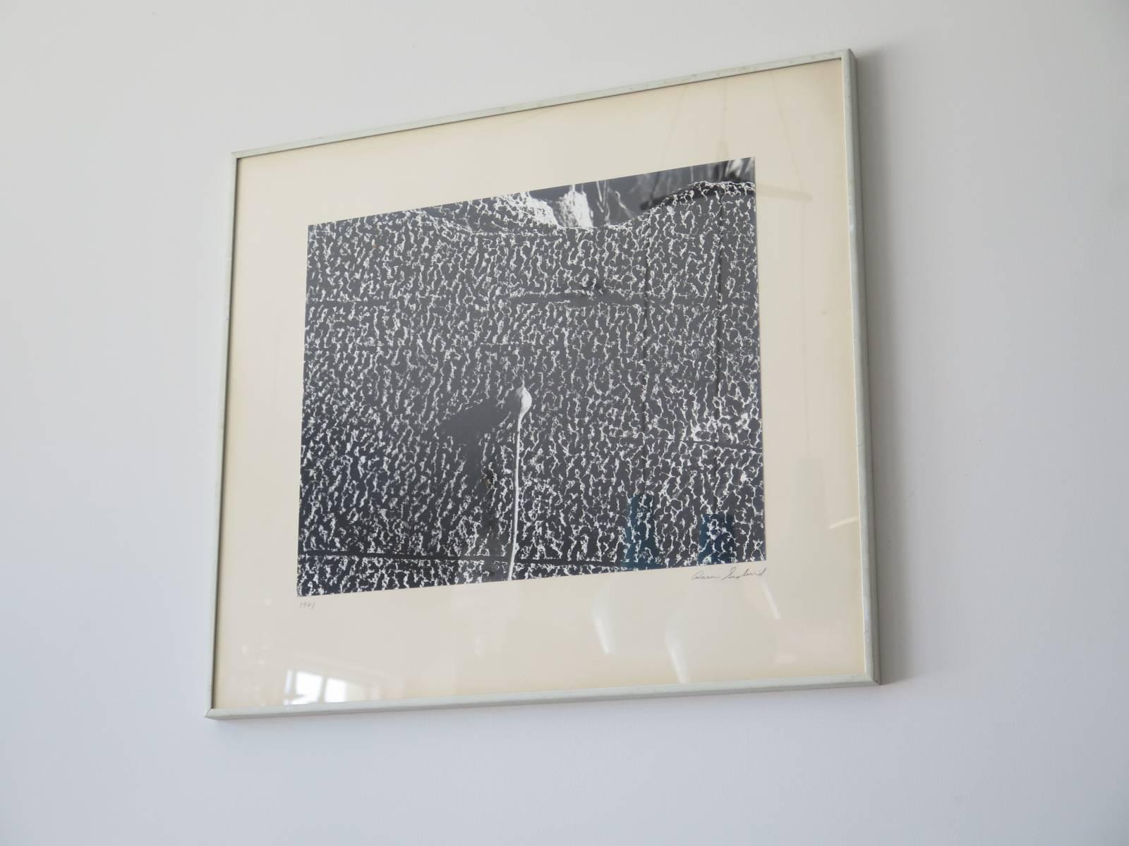 An Aaron Siskind photograph (vintage gelatin silver print, signed and dated 1961.) Titled 