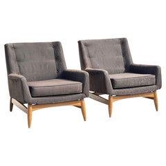 A Pair of Walter Baermann Chairs Prestige Furniture Mid Century Modern ca' 1960'