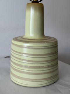 Petite Martz Table Lamp by Jane and Gordon Martz Swirl 1960's
