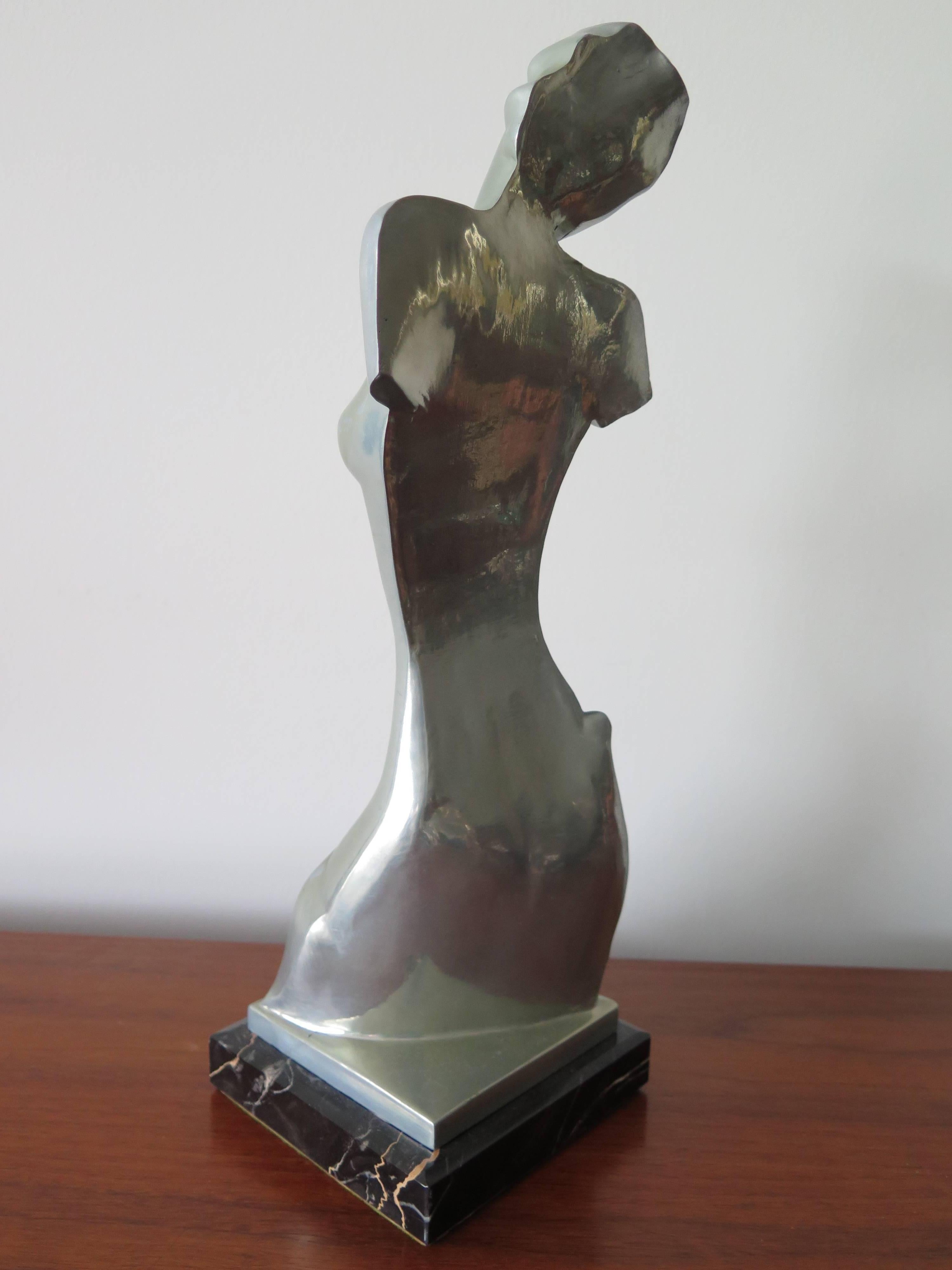 Americano Statua Art Deco stilizzata in vendita