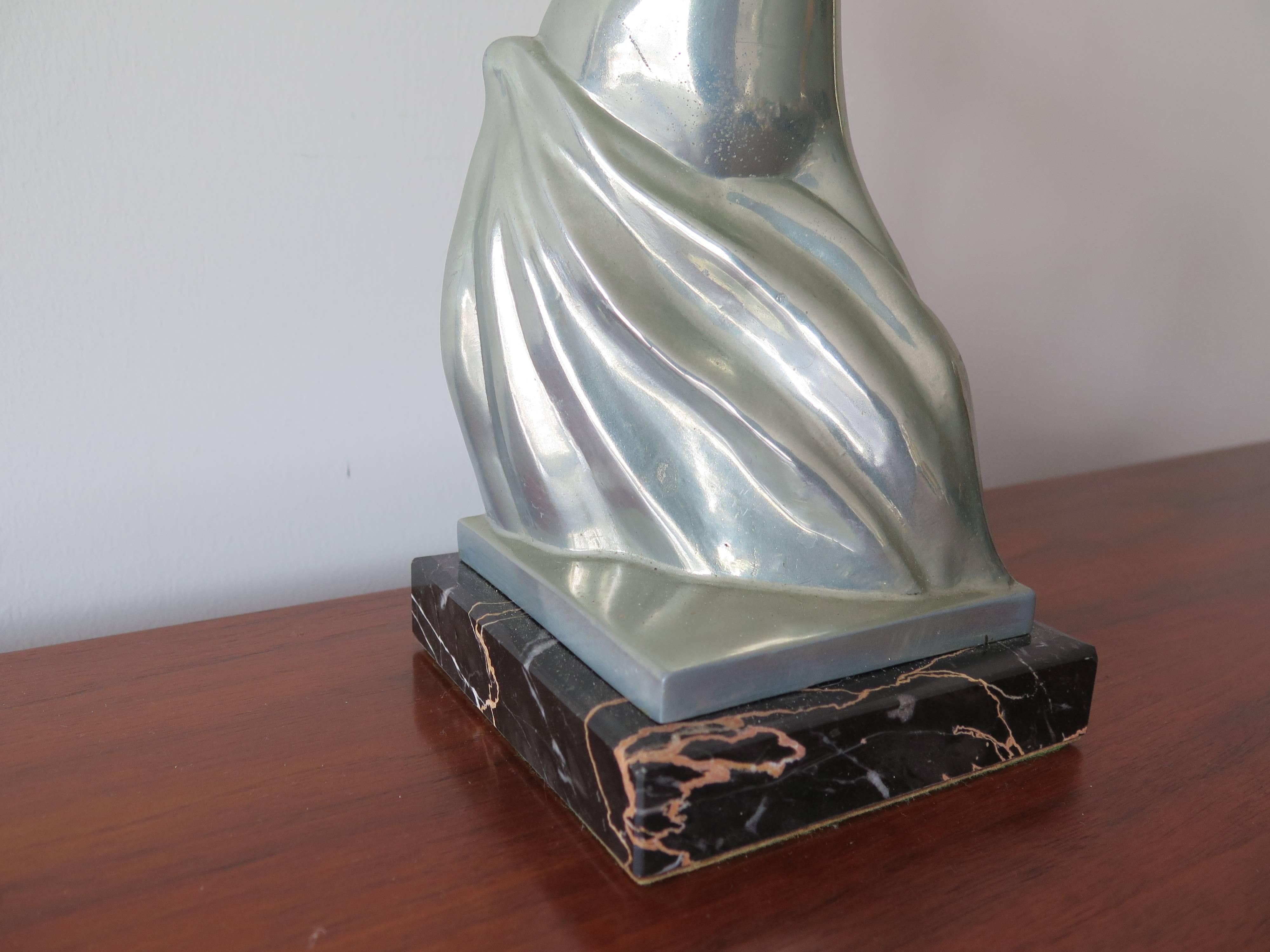 American Stylized Art Deco Statue For Sale