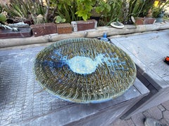 Charlie Parker Organic Modernist Glazed Ceramic Charger