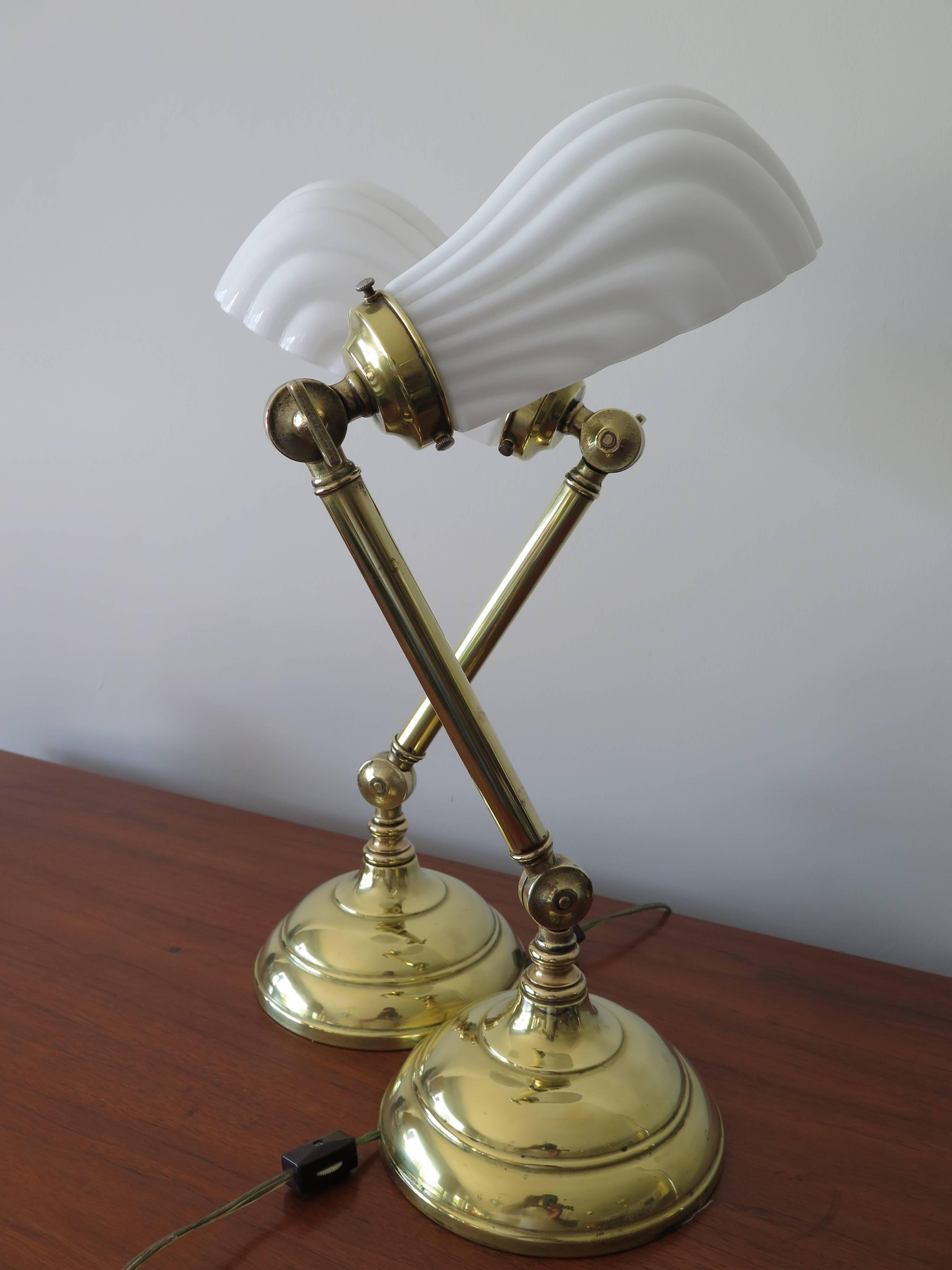 American Pair of Faries Table Lamps For Sale