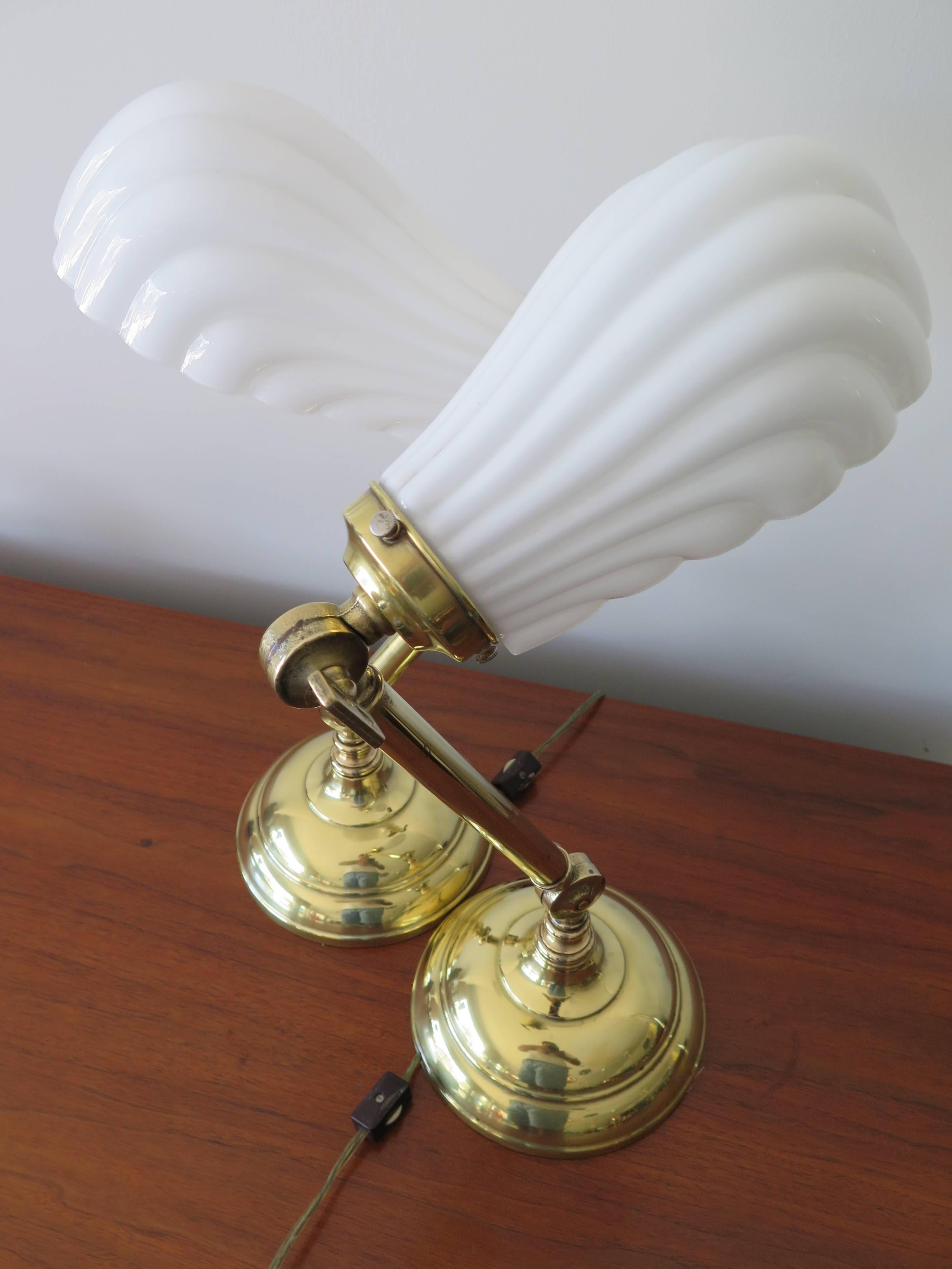 Pair of Faries Table Lamps In Good Condition For Sale In St.Petersburg, FL