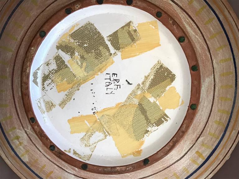 Eugenio Pattarino Ceramic Charger For Sale 1