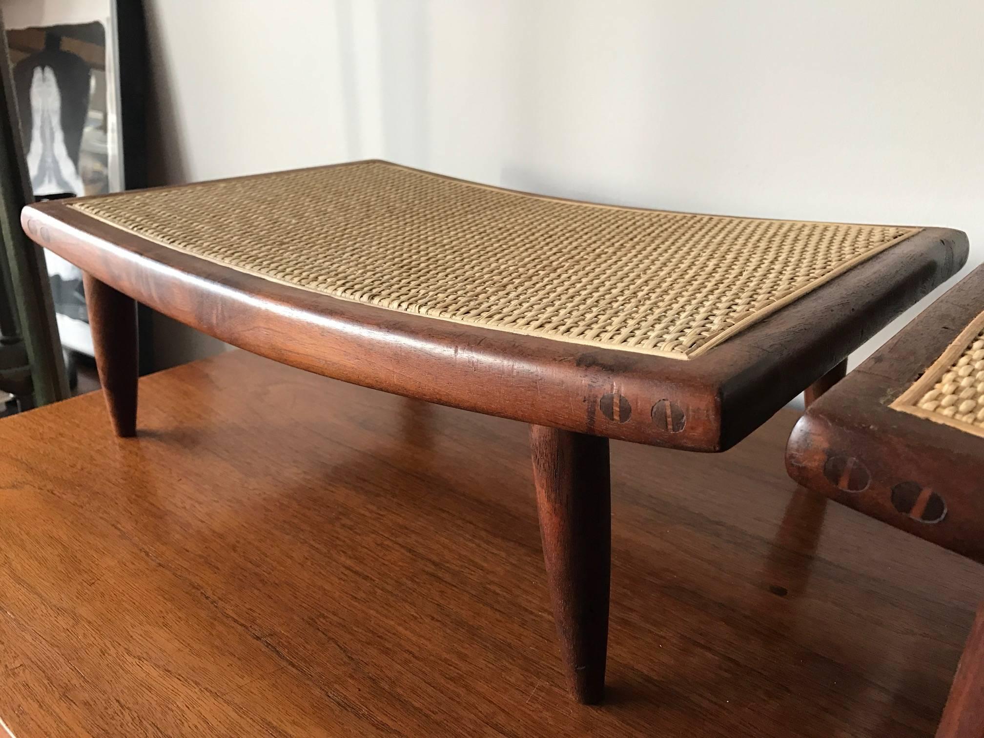 Pair of Unusual Foot Stools In Good Condition In St.Petersburg, FL