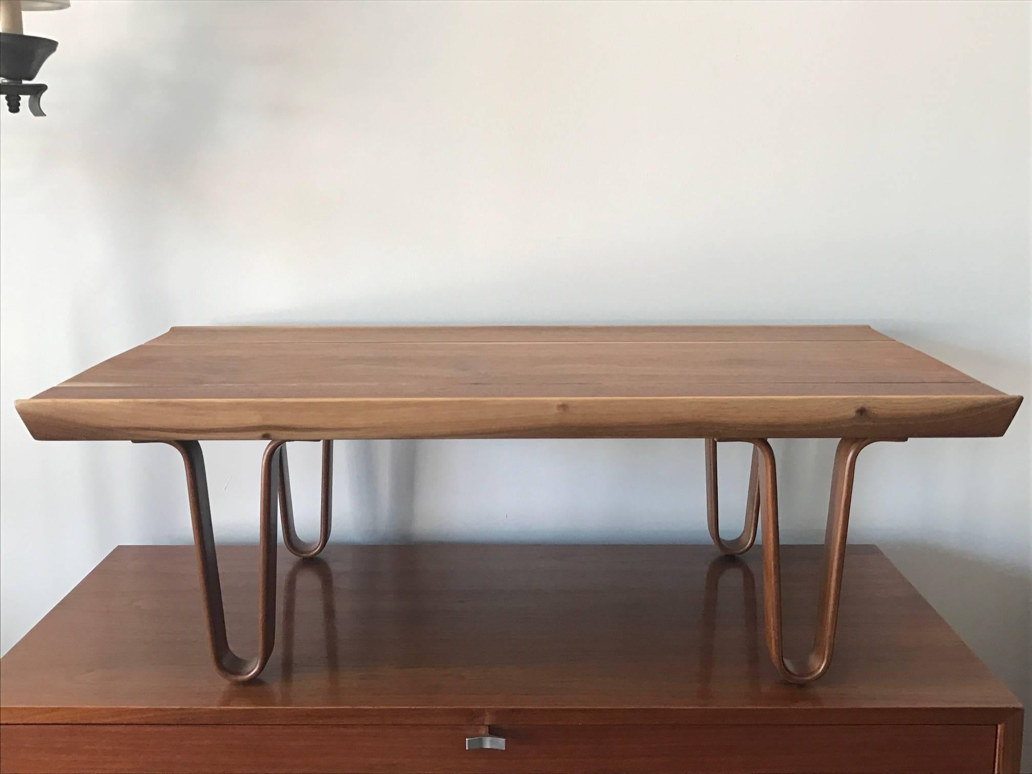 Edward Wormley for Dunbar Long John Bench In Good Condition In St.Petersburg, FL