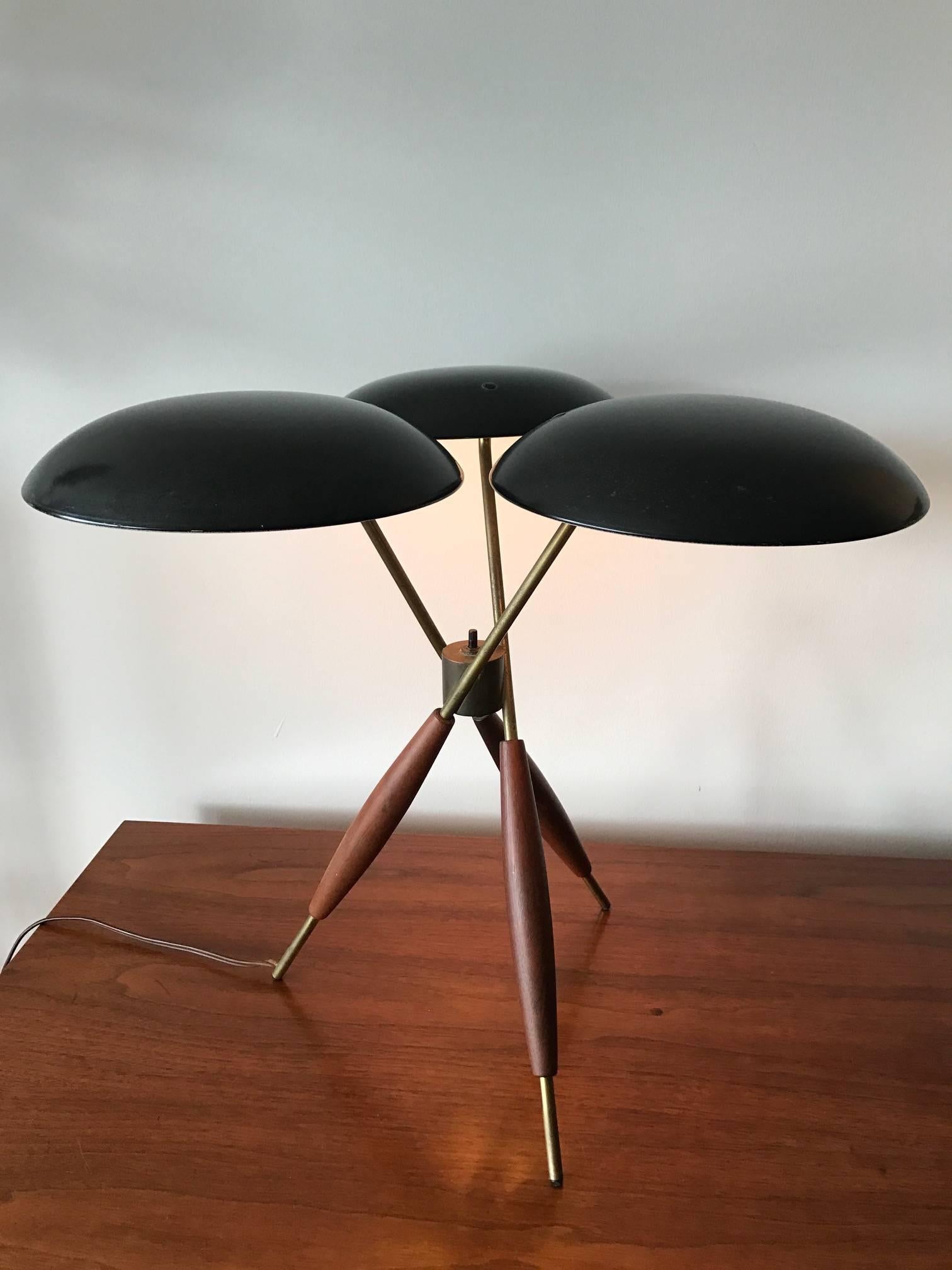 gerald thurston lightolier table lamp
