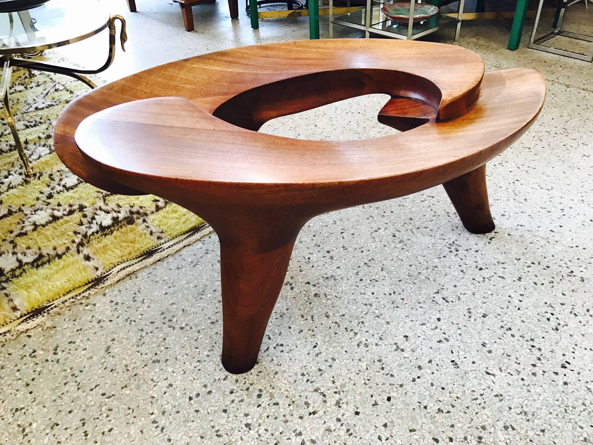 Mid-20th Century Organic Coffee Table by Sam Forrest For Sale