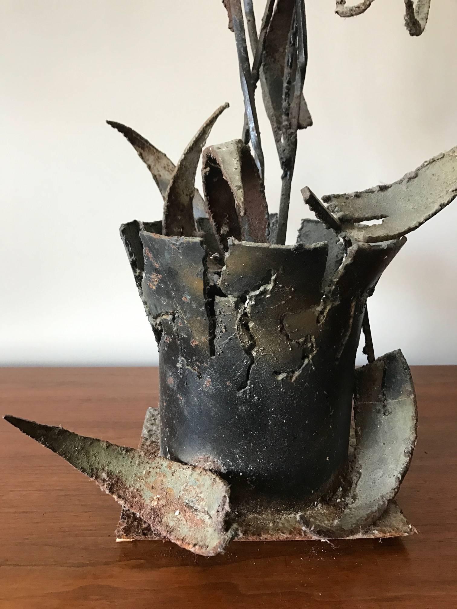 Unusual Brutalist Sculpture In Good Condition For Sale In St.Petersburg, FL