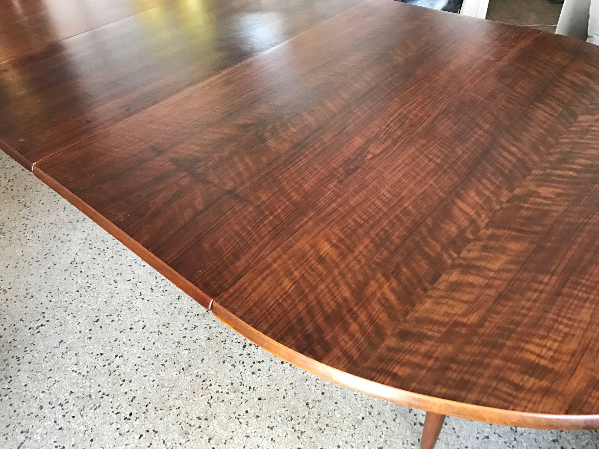 Mid-20th Century Kurt Ostervig Dining Table with Two Leaves