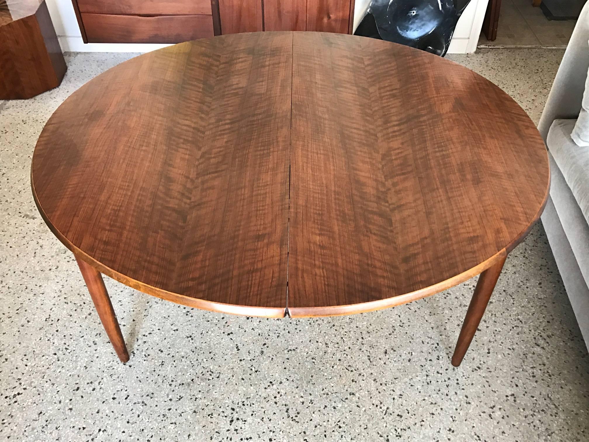 Kurt Ostervig Dining Table with Two Leaves 2