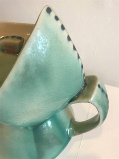 Cubist Style Contemporary Teapot by Deborah Schwartzkopf