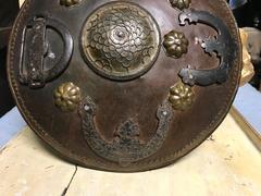 Ottoman Iron and Brass Miniature Shield