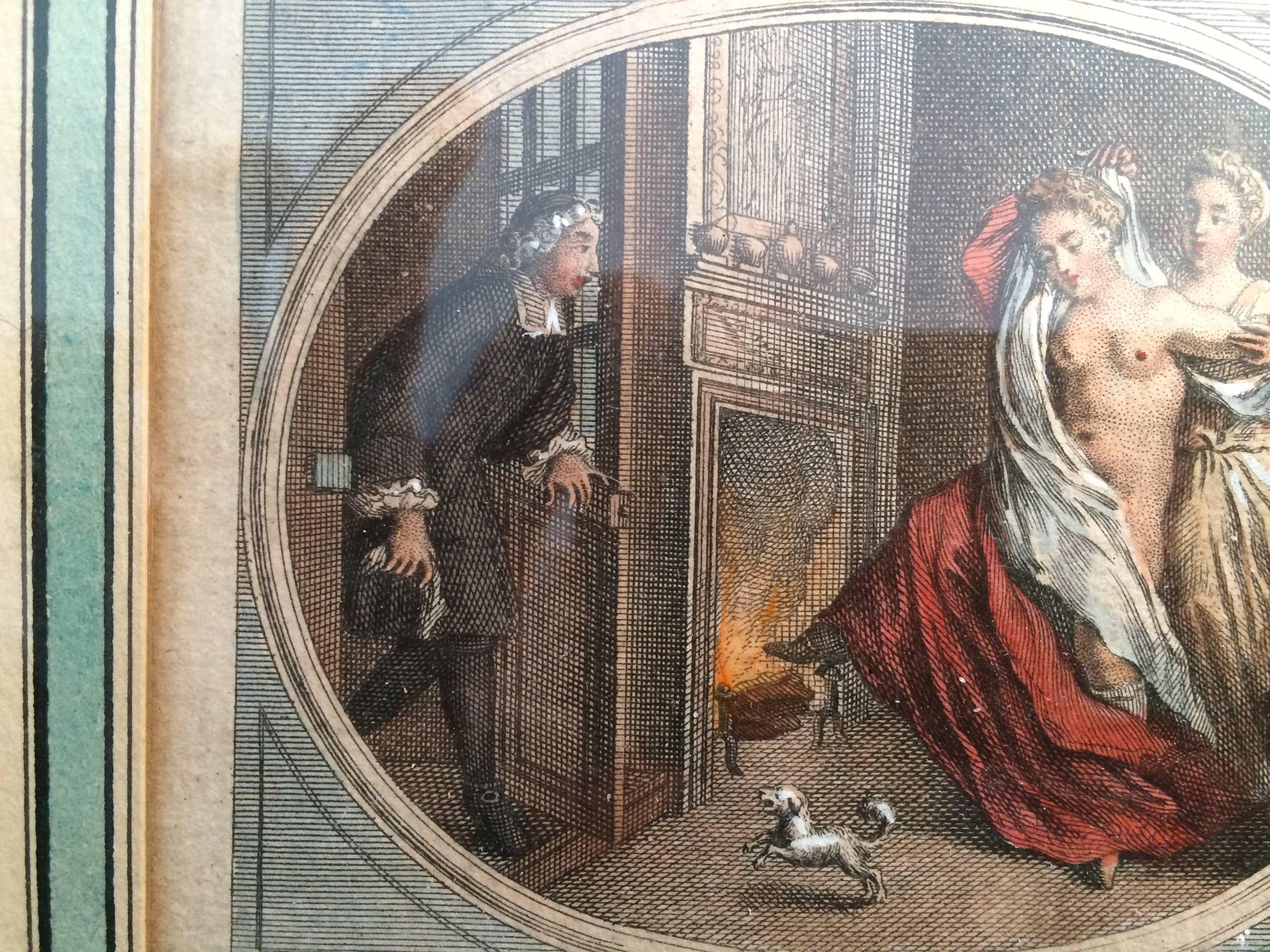 Neoclassical French Erotic Print