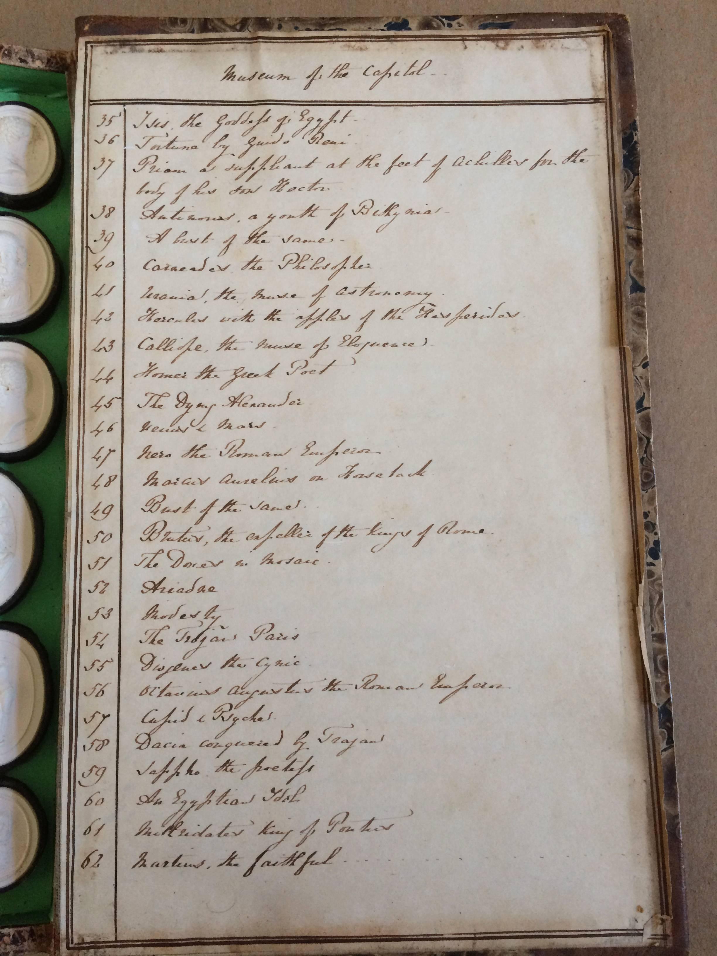 Grand Tour Intaglio Collection In Good Condition In Stamford, CT