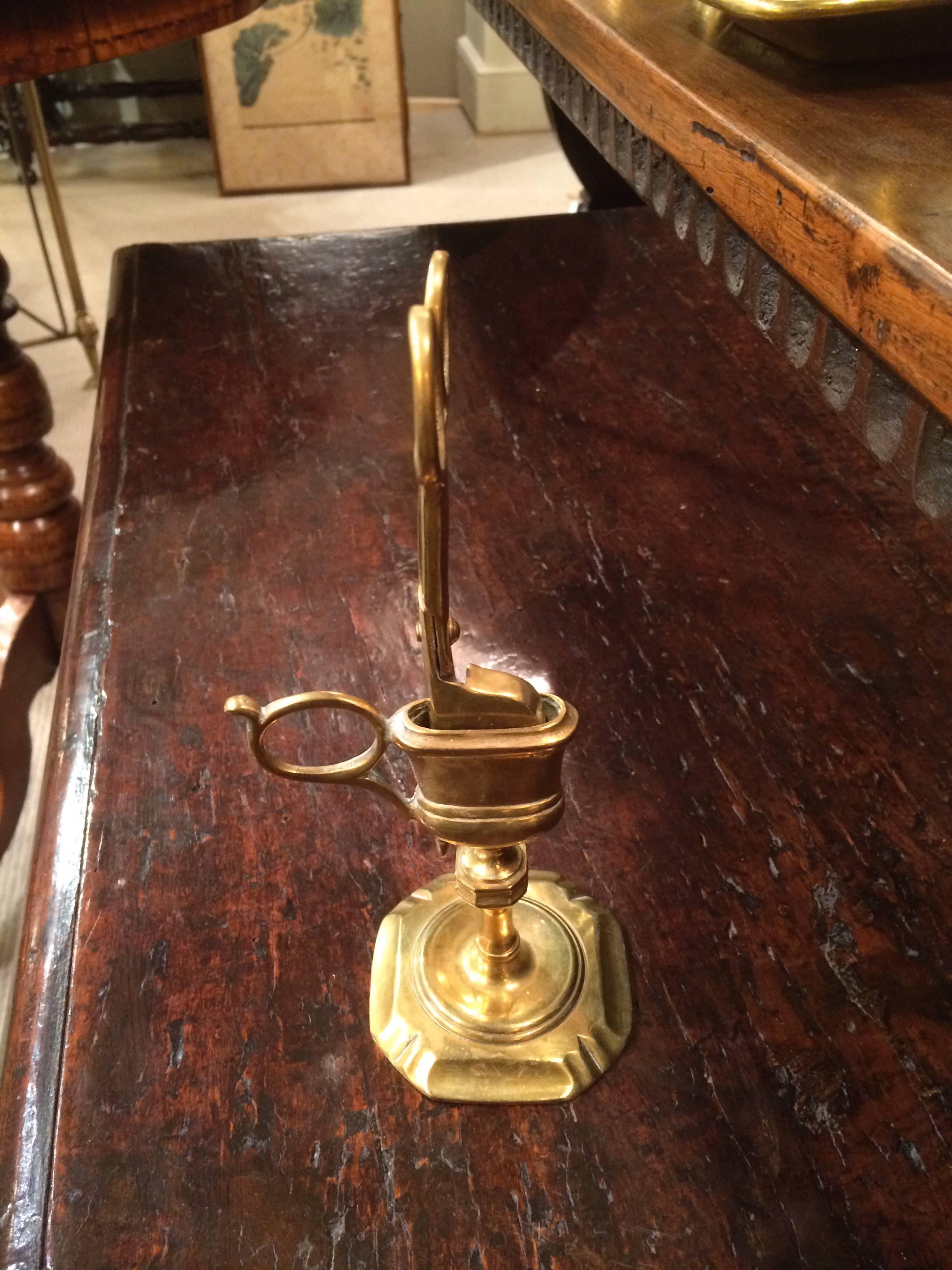 candle snuffer brass