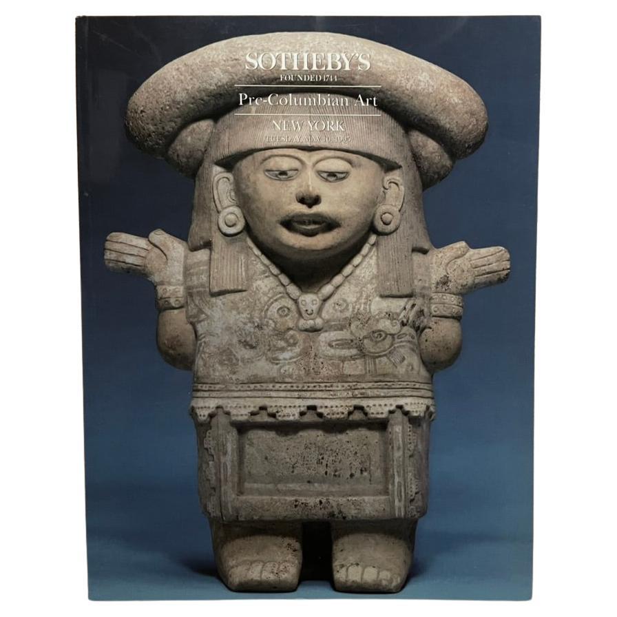 7 Catalogues de vente Pre-Columbian de Sotheby's New York 1993 -1997
