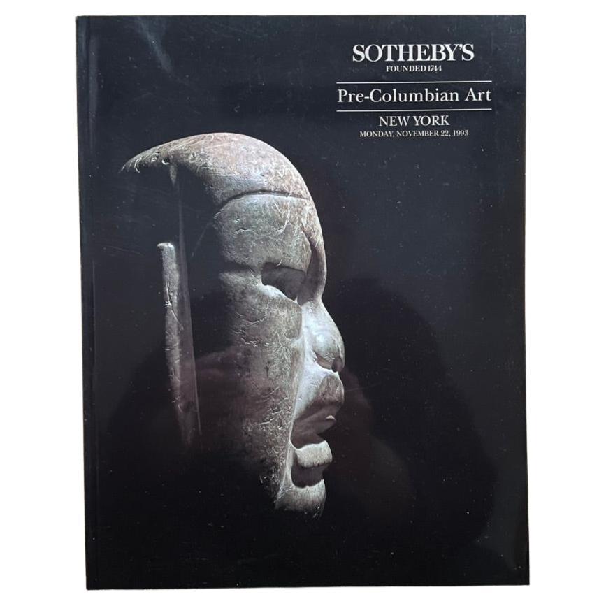 Sotheby's New York Pre-Columbian Sales Catalog November 22, 1993