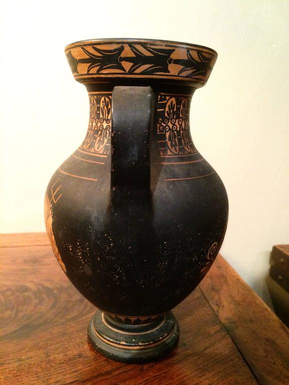 Classical Style Greek Vase with Neptune at 1stDibs