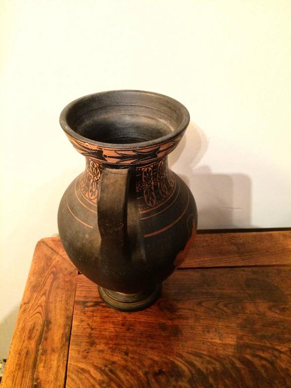 Classical Style Greek Vase with Neptune at 1stDibs