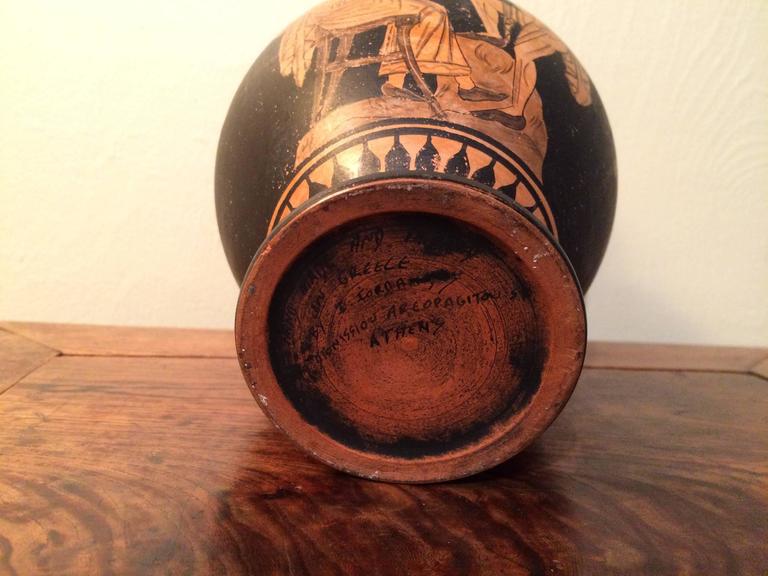 Classical Style Greek Vase with Neptune at 1stDibs